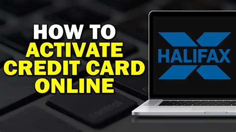 halifax contactless card activate|halifax credit card activation online.